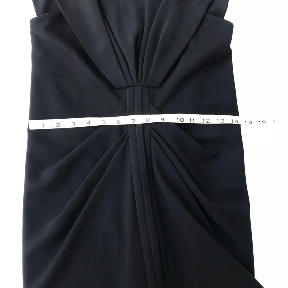 Balenciaga Black Dress LBD Cocktail Dress F36 - Picture 8 of 11